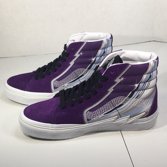 NWT Vans SK8 Hi Top Lightning Bolt Women’s 6 - Picture 3 of 10